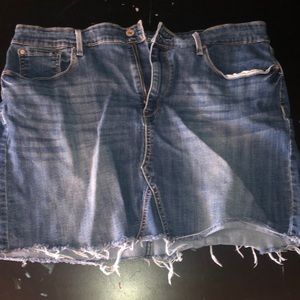 Blue Jean mini skirt